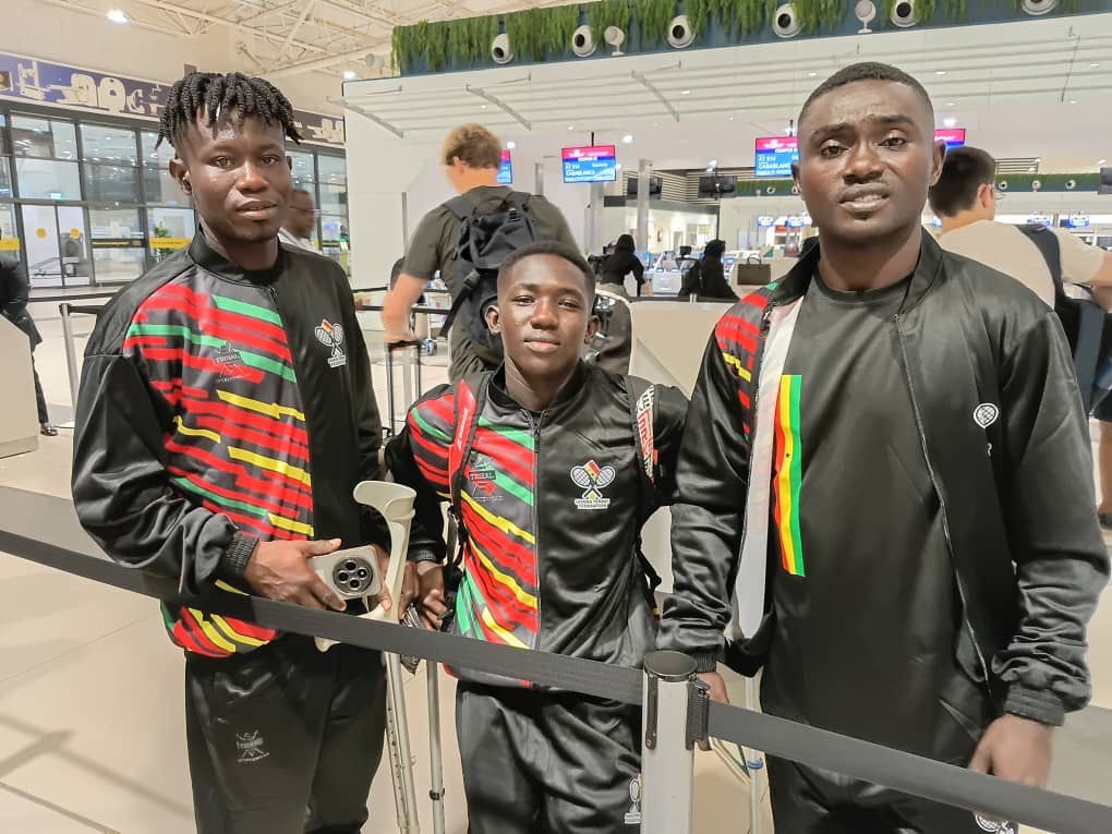 Ghana Wheelchair Tennis Team Departs for Rabat, Morocco for 2026 ITF PNB Paribas World Team Cup Africa Qualifiers