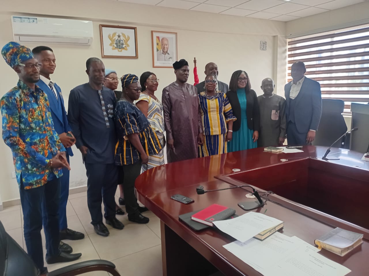 Haruna at governing council of john bosco college of education