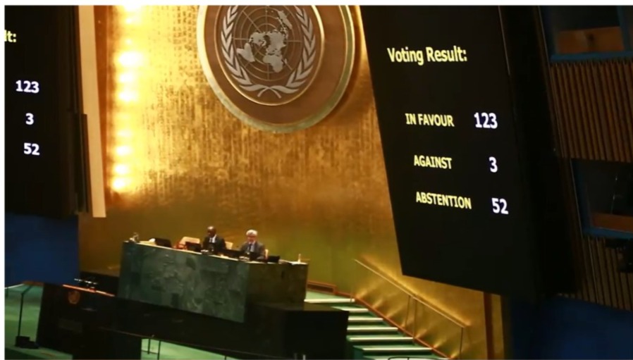 The UN vote on slavery
