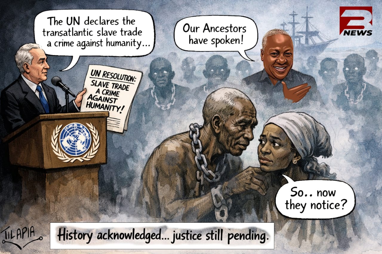 Daily cartoons and caricatures from 3News by Tilapia