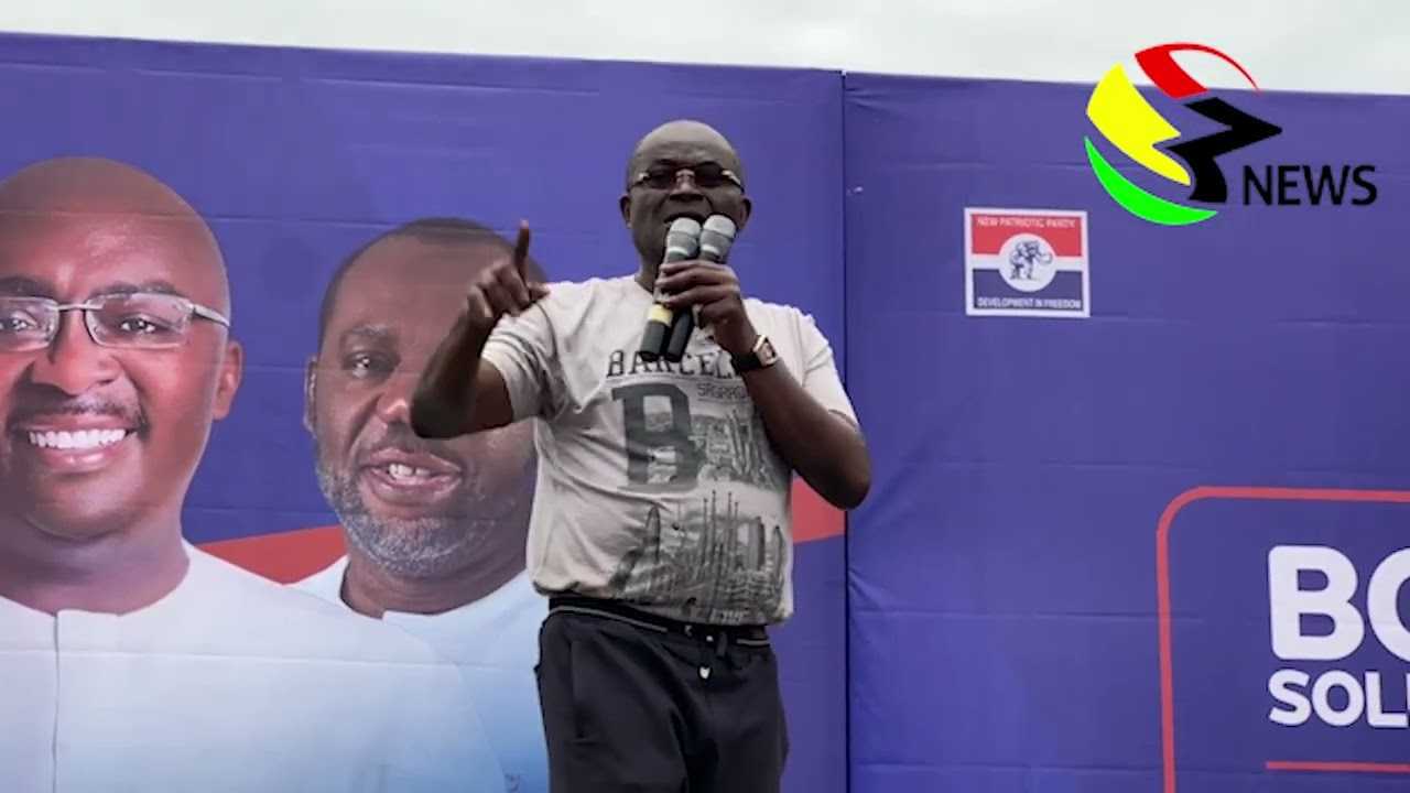 Kennedy Agyapong: If I’m a Presidential candidate, I’ll never accept defeat until EC declares results