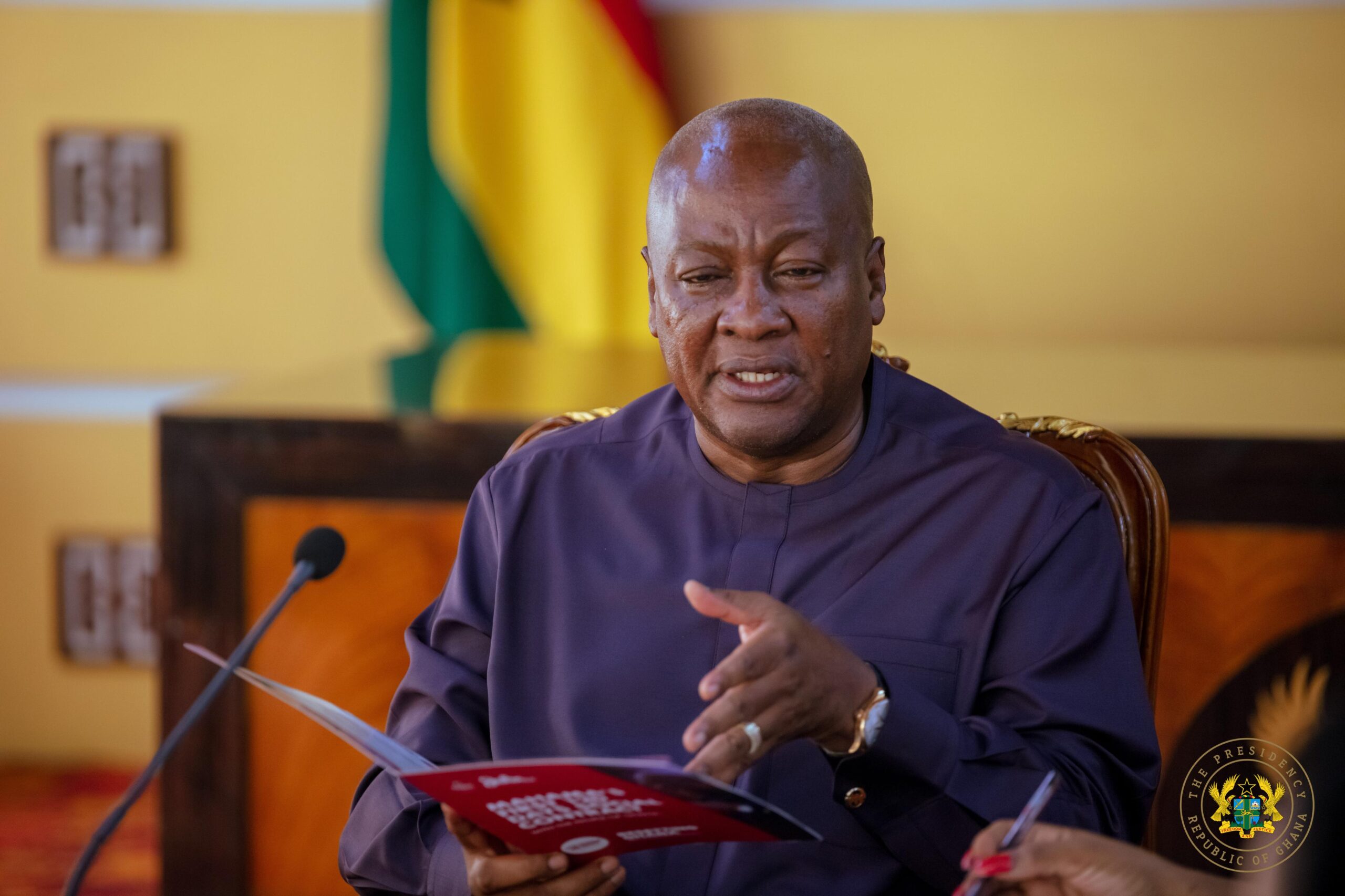 Her wise counsel and astute guidance were invaluable – Prez Mahama pays tribute to the late Asantehemaa
