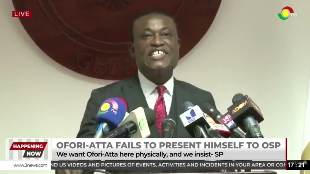 We’ll cooperate with A-G to ensure prosecution of Ofori-Atta proceeds lawfully – OSP