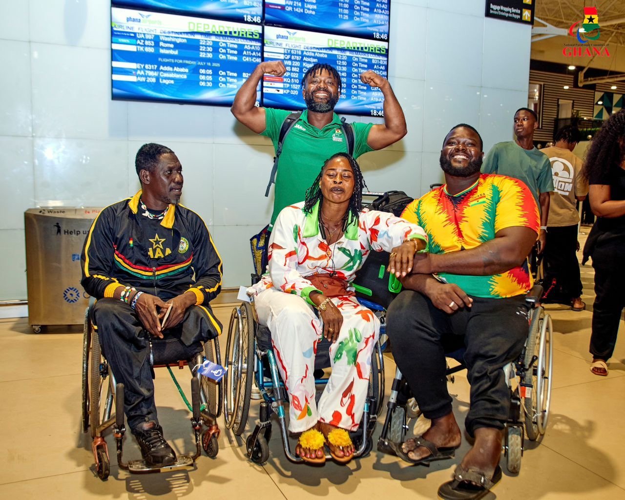 Team Ghana depart for Commonwealth Games GAPS program in South Africa