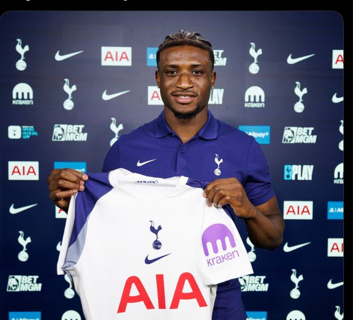 Official: Kudus joins Tottenham on a six-year deal