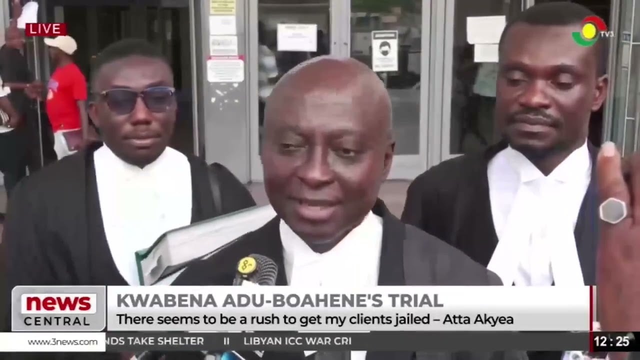 Atta Akyea on Adu Boahene trial: There’s a rush to jail my clients without due process