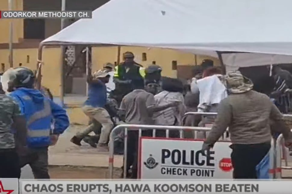 Ablekuma North rerun: Chaos erupts at Odorkor Methodist 1 polling station