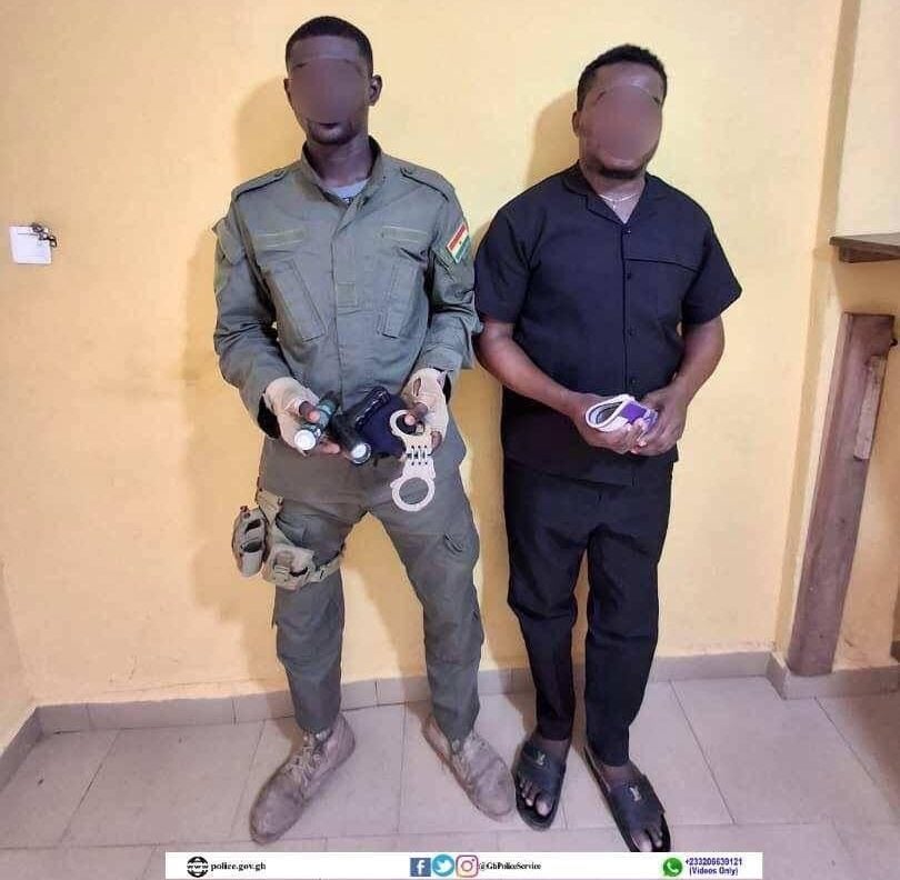 Tarkwa: 2 arrested for posing as GoldBod taskforce members