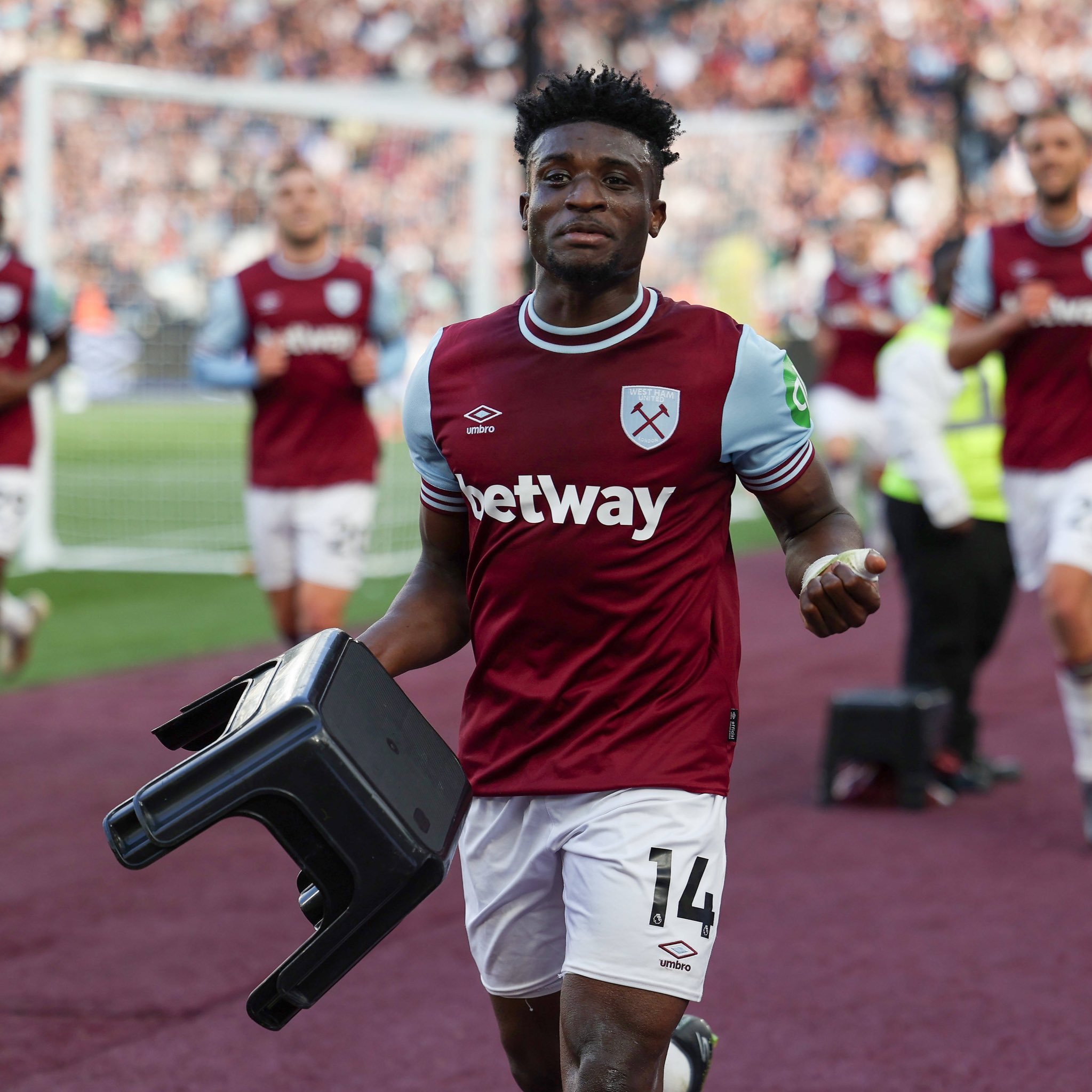 Mohammed Kudus bids farewell to West Ham after joining Spurs