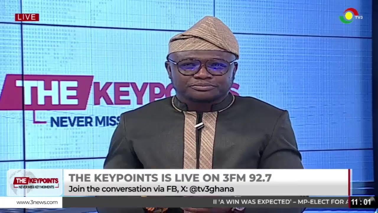 LIVE: #TheKeyPoints with Alfred Ocansey || 12-07-2025