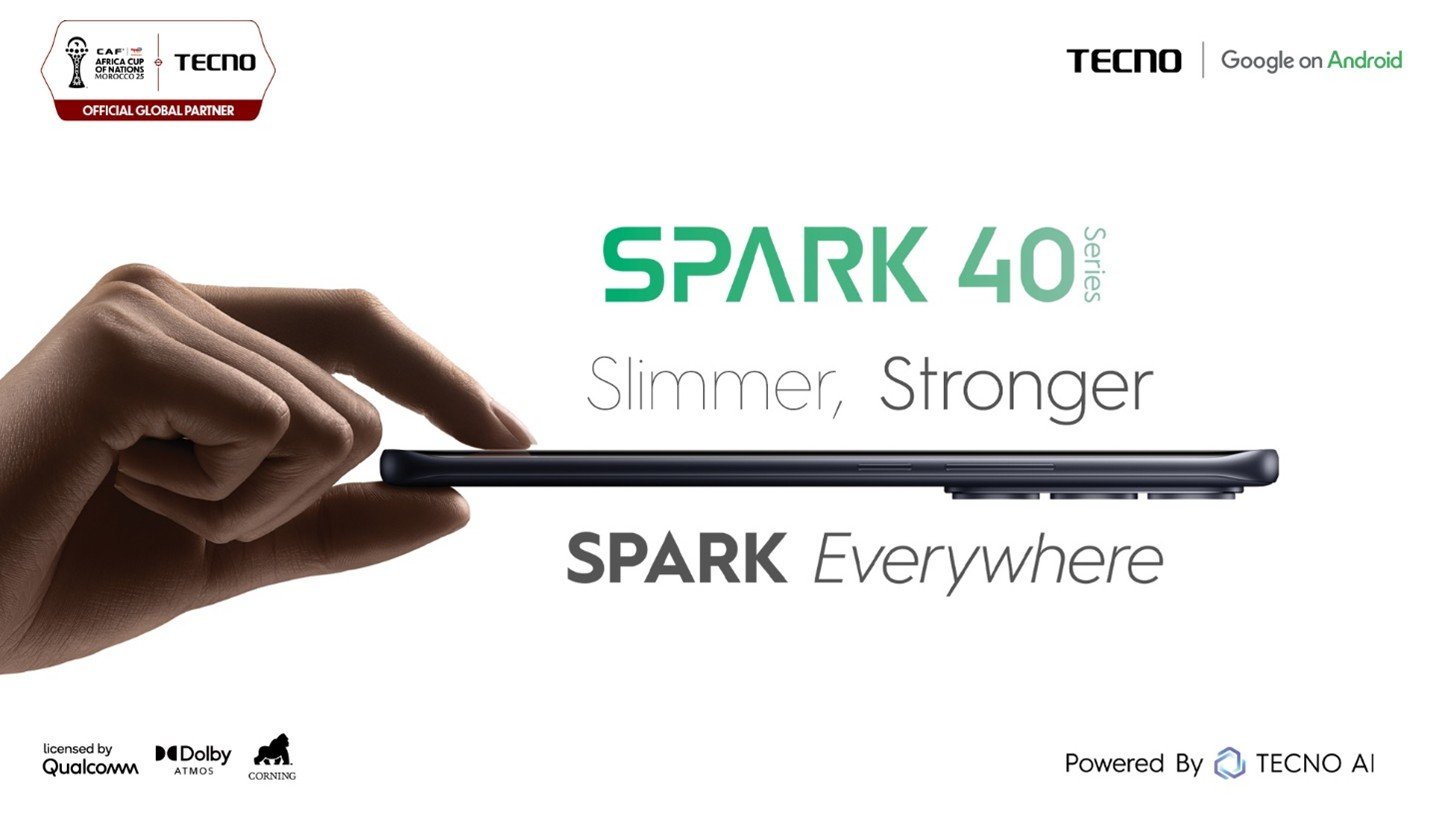 Global official partner of 2025 CAF AFCON, TECNO, launches new Spark 40 Series ahead of tournament