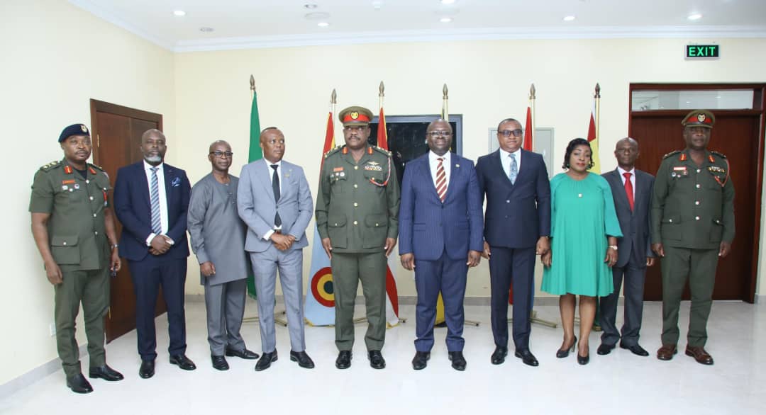 Defence Minister Omane Boamah swears in new DIHOC board to lead military industrial transformation