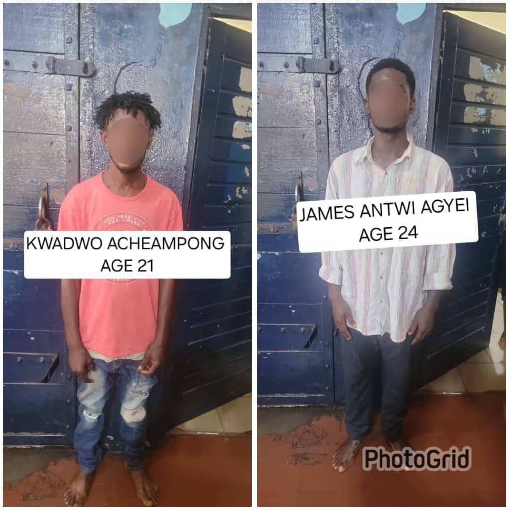 Two arrested for unlawful possession of firearms in Ashanti Region