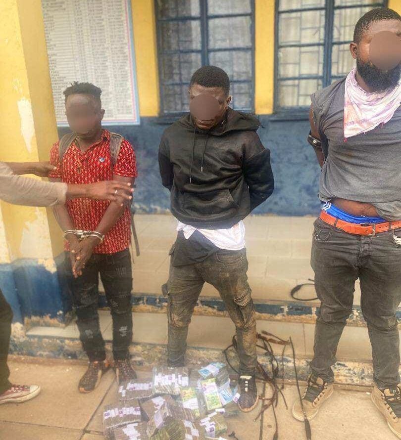 Police arrest 3 suspects for robbery at Nyanikrom in Western Region