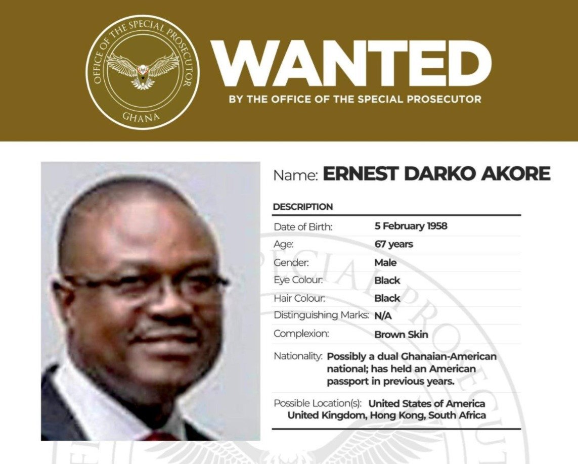 OSP declares former Technical Advisor at Finance Ministry wanted over GRA-SML deal