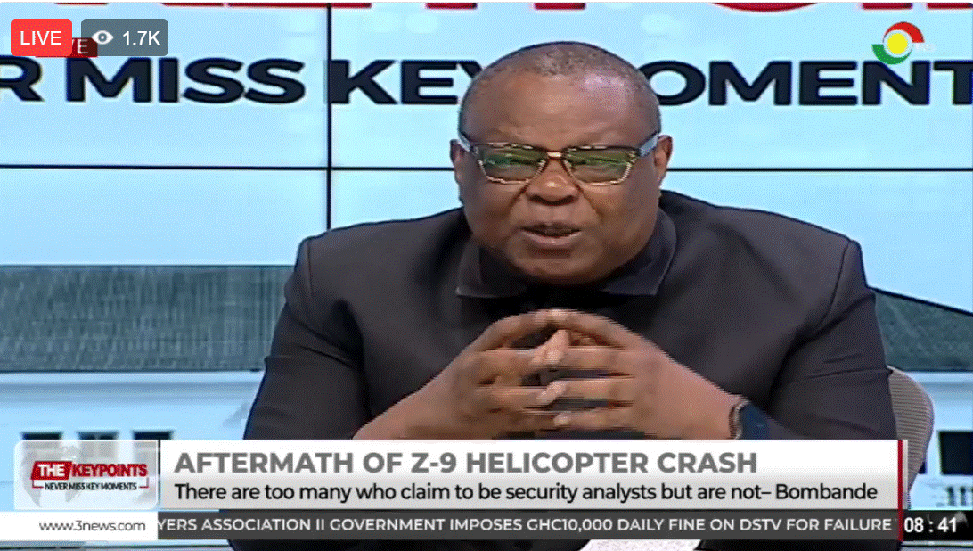 Helicopter crash: Politics hinders real steps to retool security agencies – Bombande