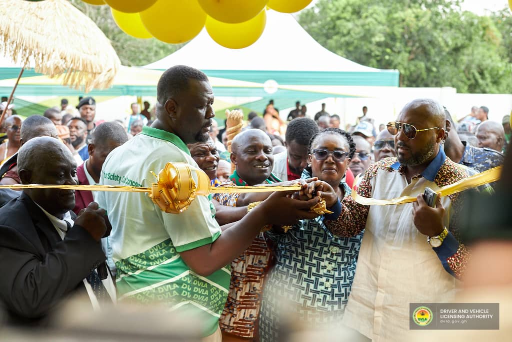 DVLA commissions new offices in Asamankese and Akwatia; bringing services closer to the people
