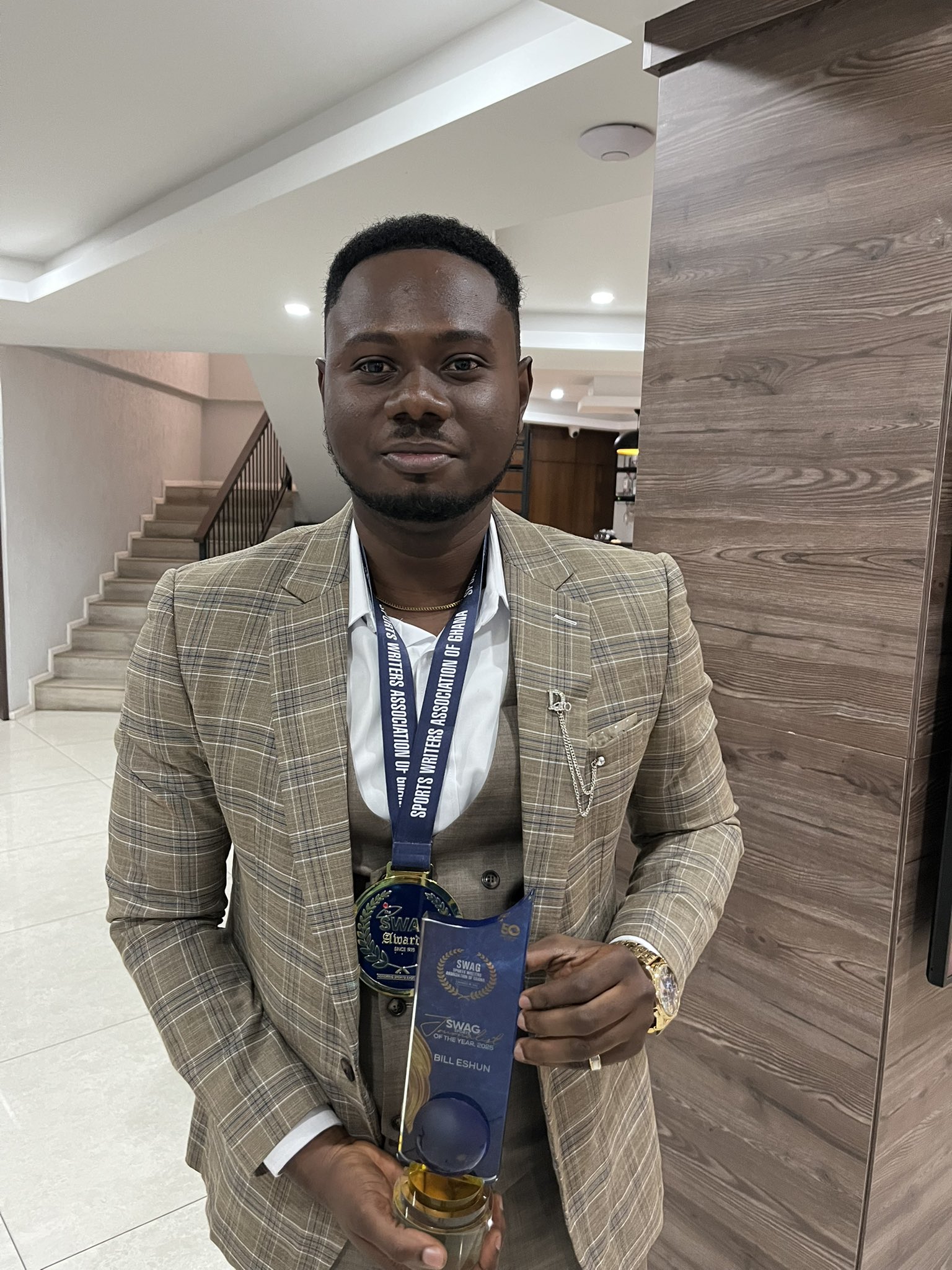 3Sports Bill Eshun wins 2025 SWAG Sports Journalist of the Year