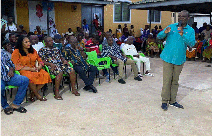 Ho West MP Emmanuel Bedzrah assures constituents of accelerated development