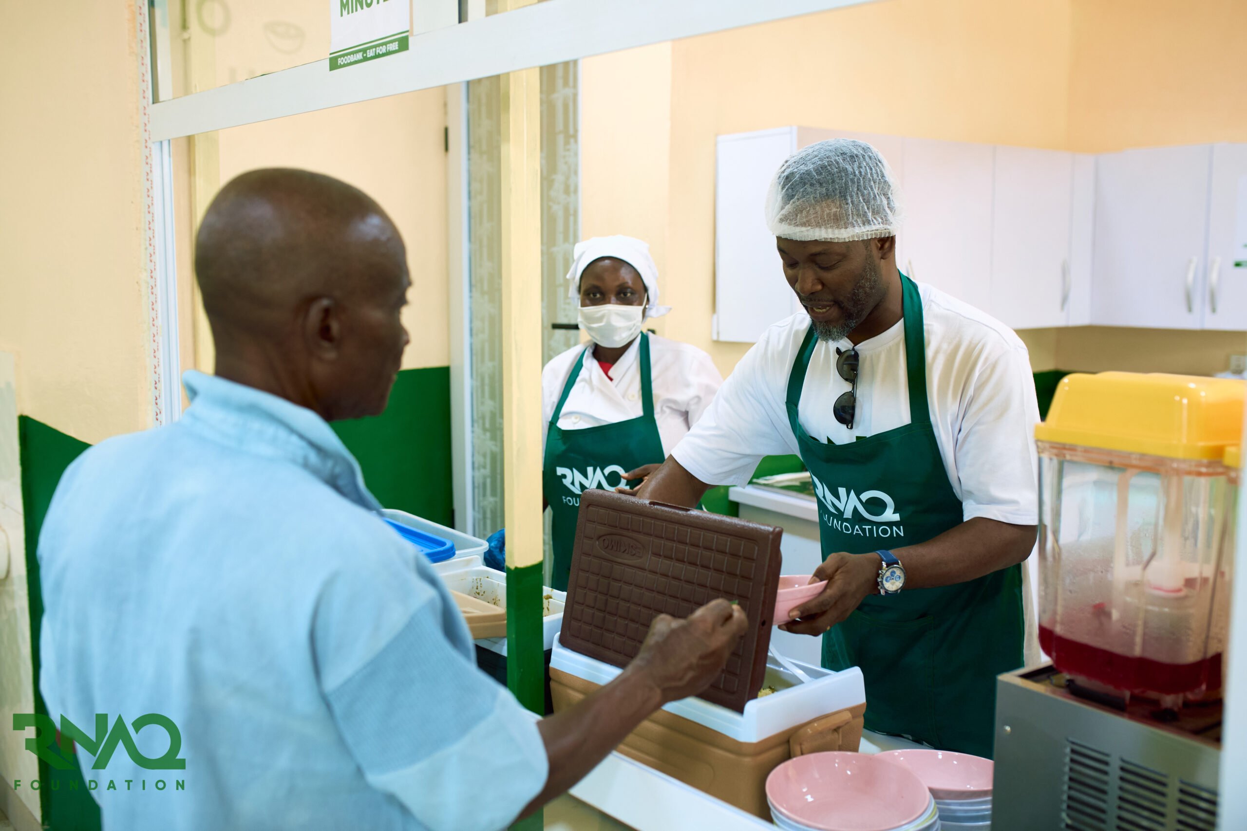 One celebrity, One ladle”: Adjetey Anang and Gloria Sarfo serve up hope in the community