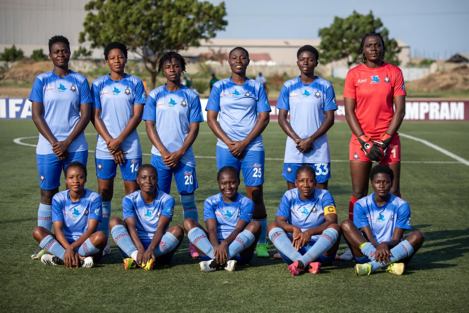 Police Ladies arrive in Ivory Coast; hold training ahead of Bayelsa Queens clash Sunday