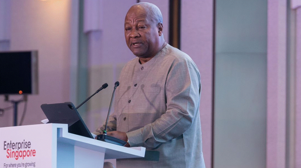 Ghana is stable, reform‑minded – President Mahama @ 8th Africa–Singapore Business Forum