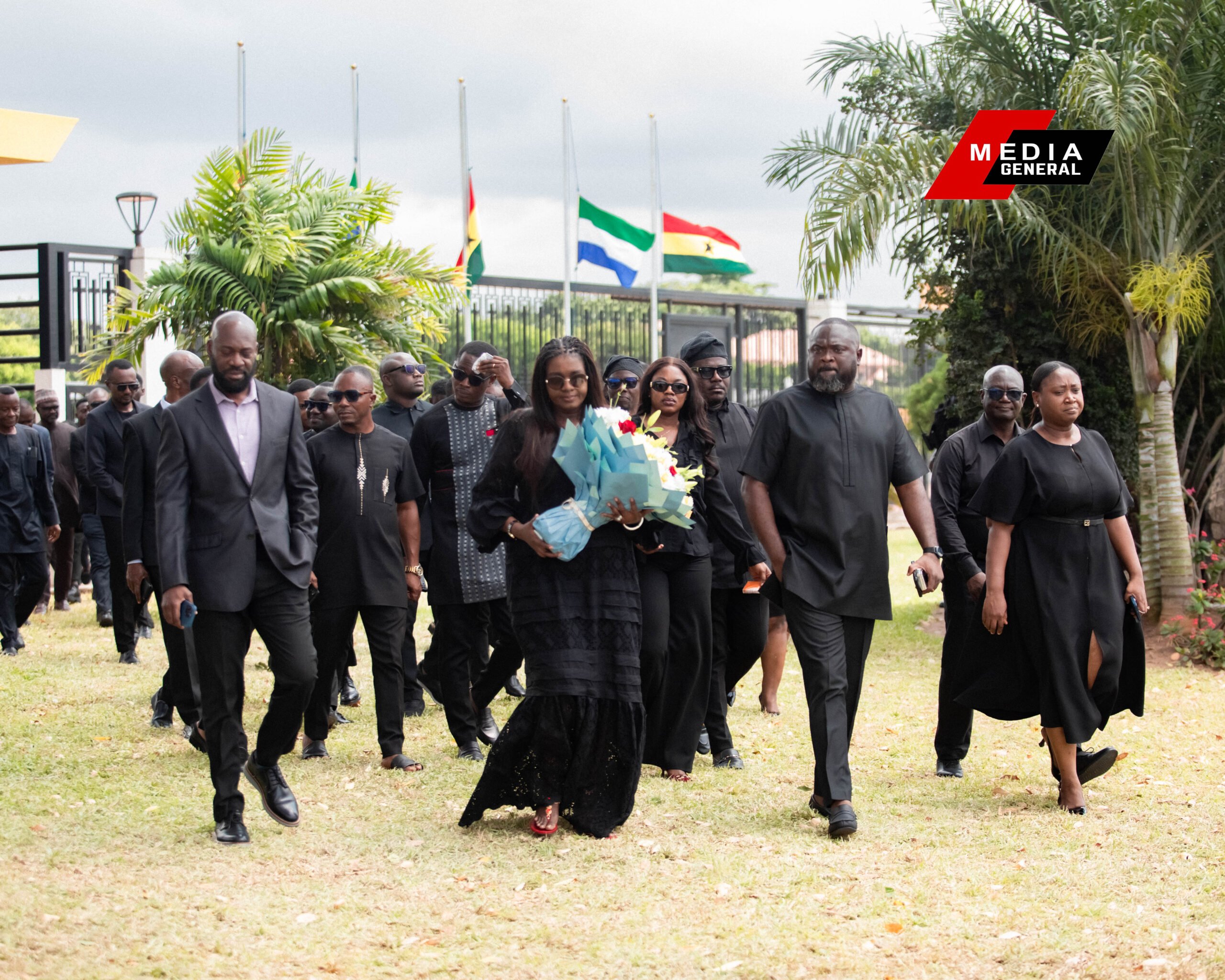 Media General pays flower tribute to helicopter crash victims at Jubilee House