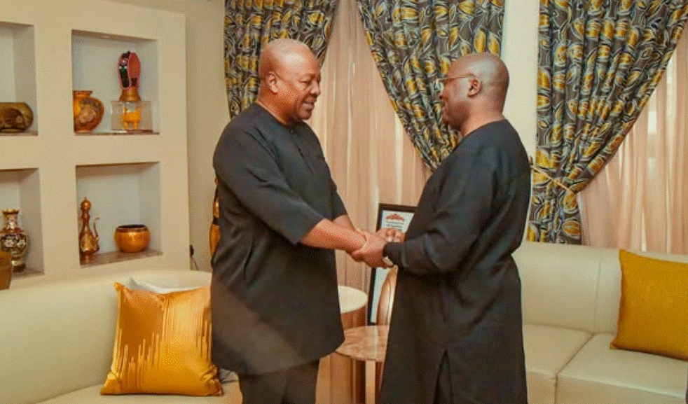Bawumia visits family of Omane Boamah after a visit to President Mahama to console with them