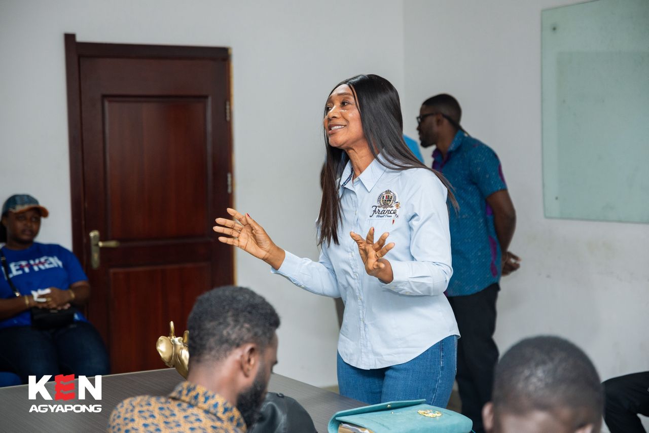Ken Agyapong is the leader to secure jobs for the next generation – Mrs. Agyapong to NPP Youth