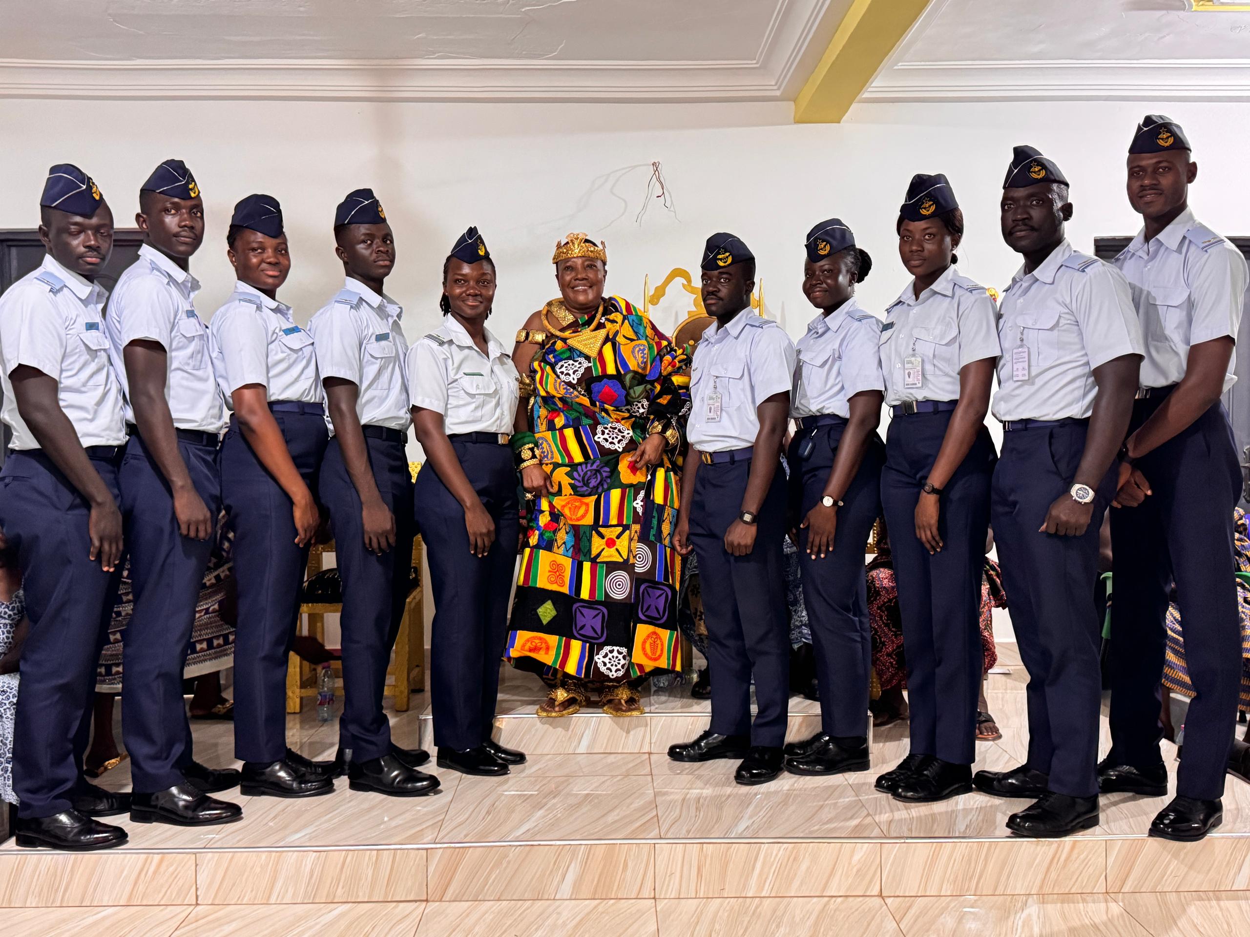 Restoring Traditional Justice: Chief of Nkyerkyer Grabodo, Nana Nkanomako IV makes case to Mahama