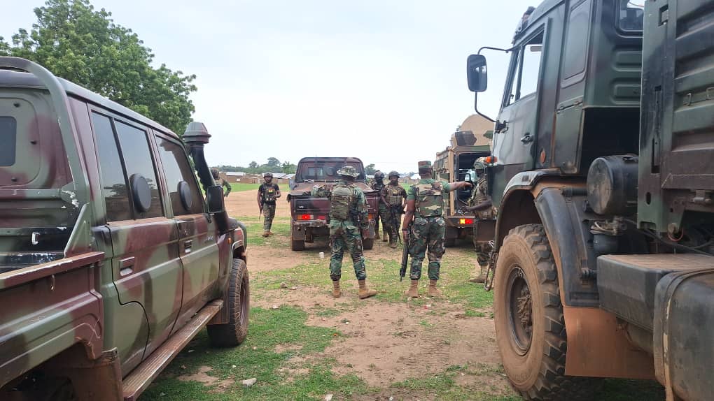 Ghana Armed Forces conducts cordon and search operation in Bawku