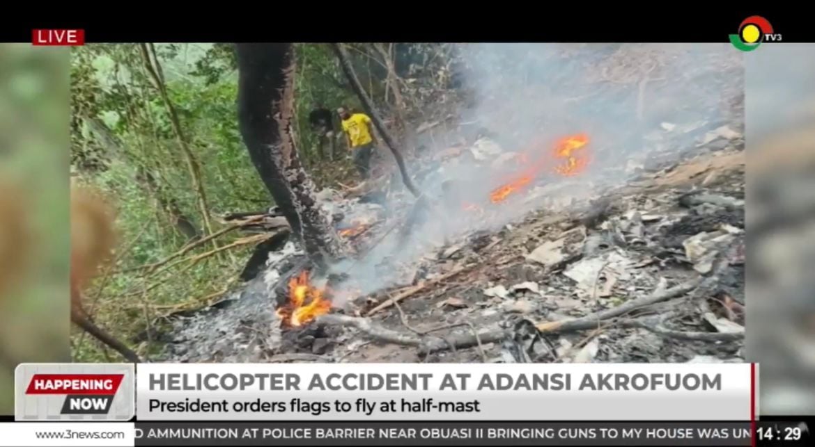 GAF commences investigations into Z9 Helicopter crash