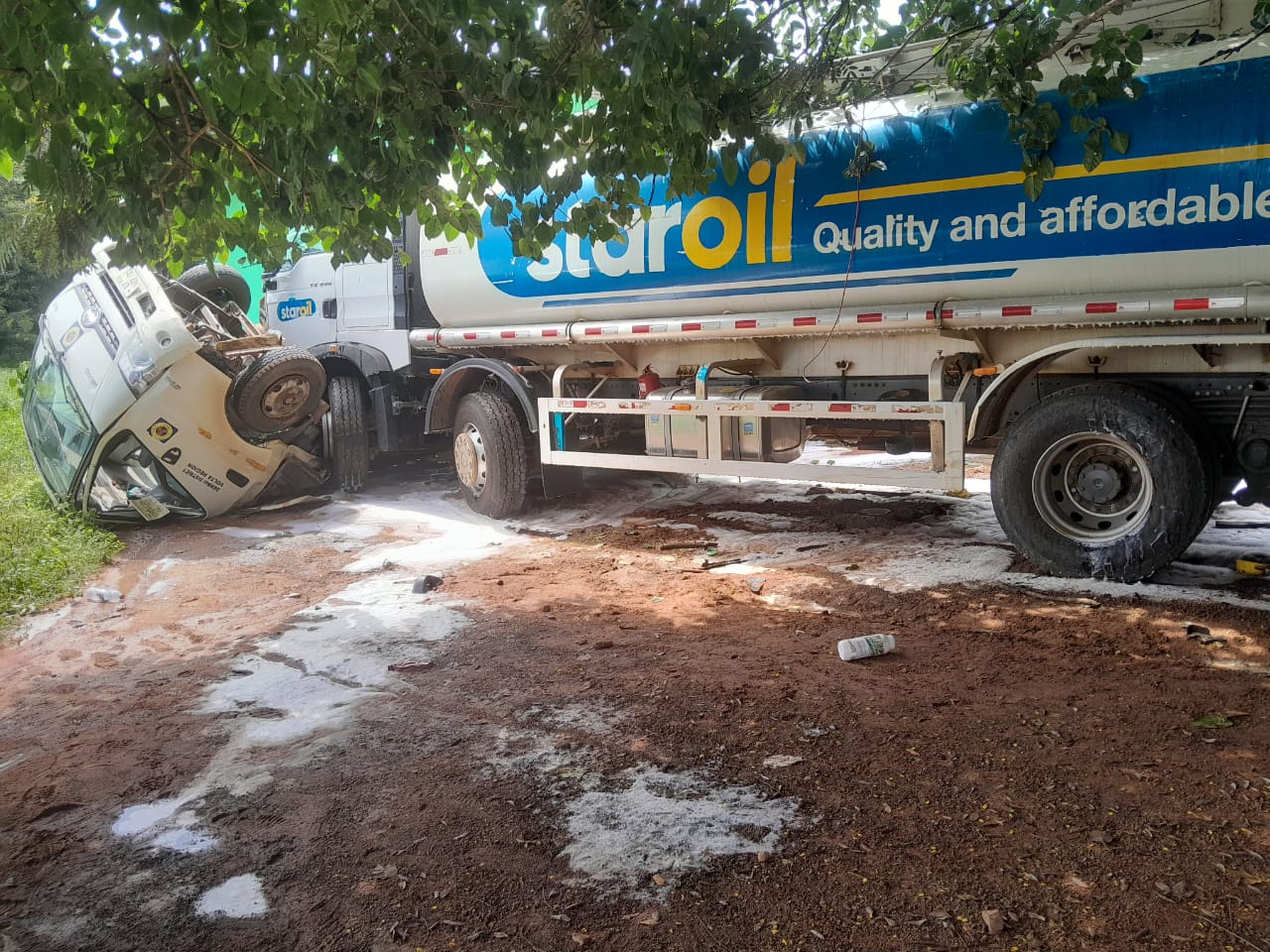 Oti Region: 4 persons dead, 14 injured in accident involving fuel tanker at Asukawkaw