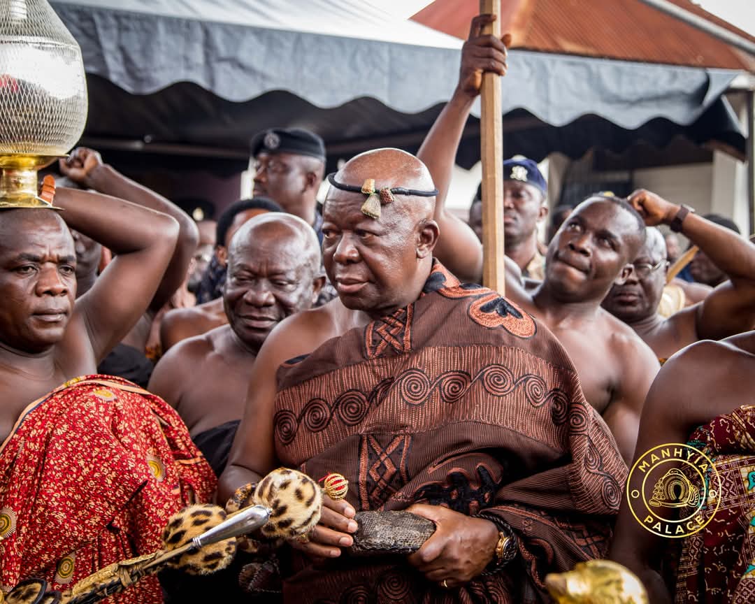 Asantehene leads Kuntunkuni Dae: 6th Akwasidae held in mourning for late queen mother