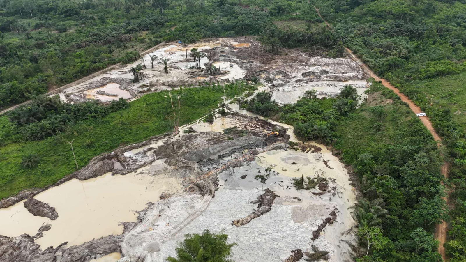 Galamsey: Abosso, Bompieso chiefs warn politicians to keep off their lands