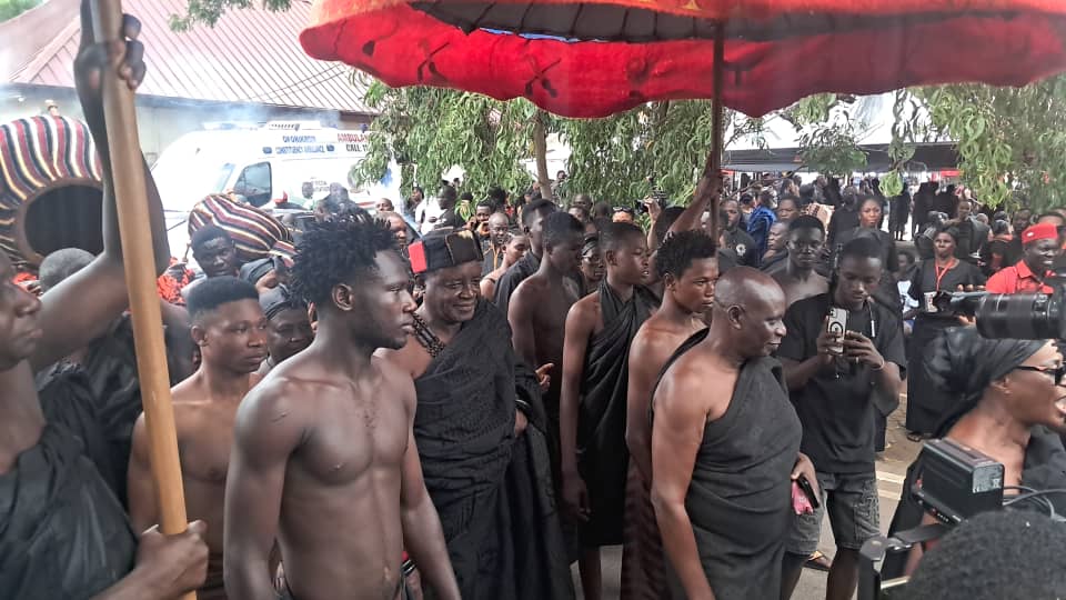 Sorrow at Manhyia Palace as Asanteman marks one-week observation of Queen mother