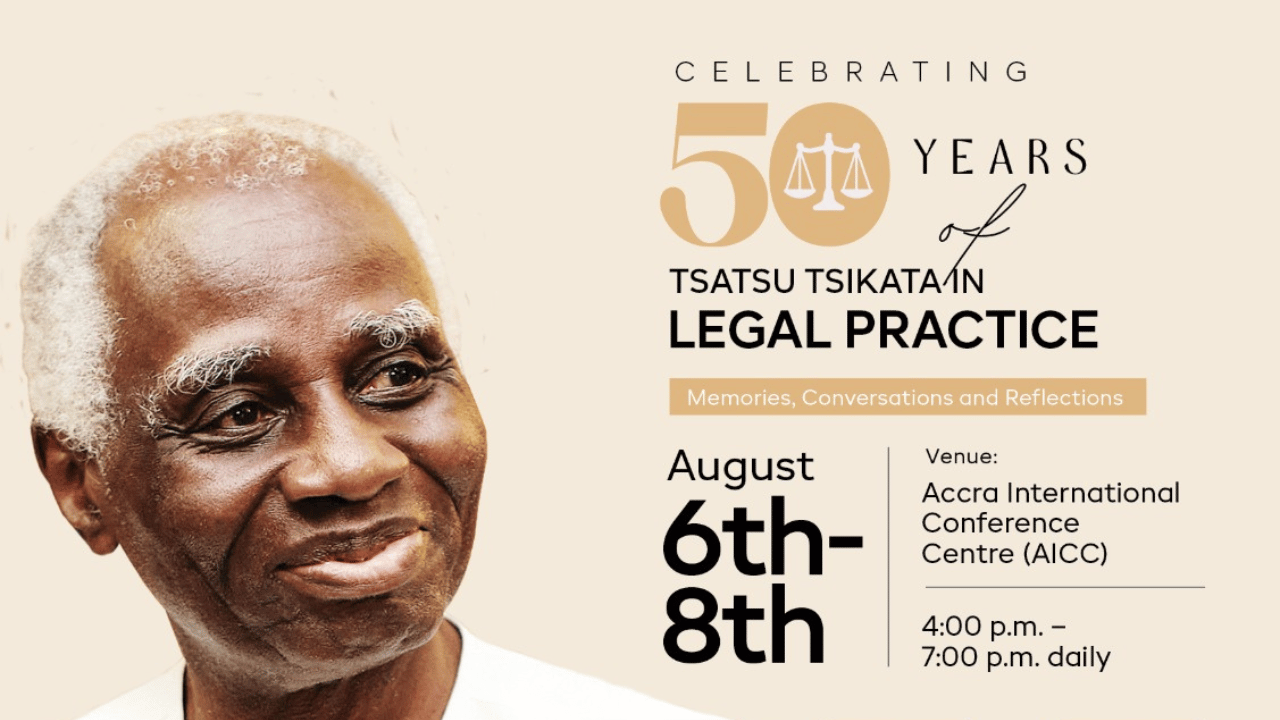 Celebrating a legal legend: Ghana to honour Tsatsu Tsikata’s half-century of brilliance