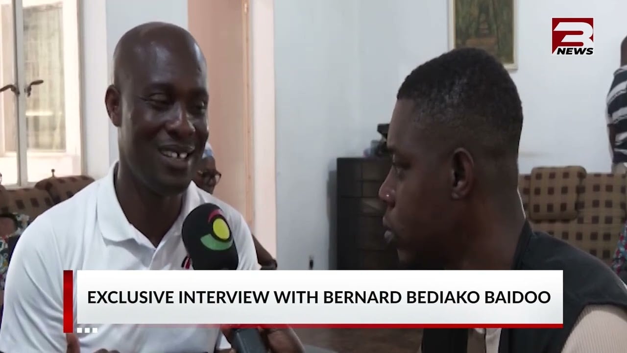 Exclusive with NDC candidate Bernard Bediako Baidoo