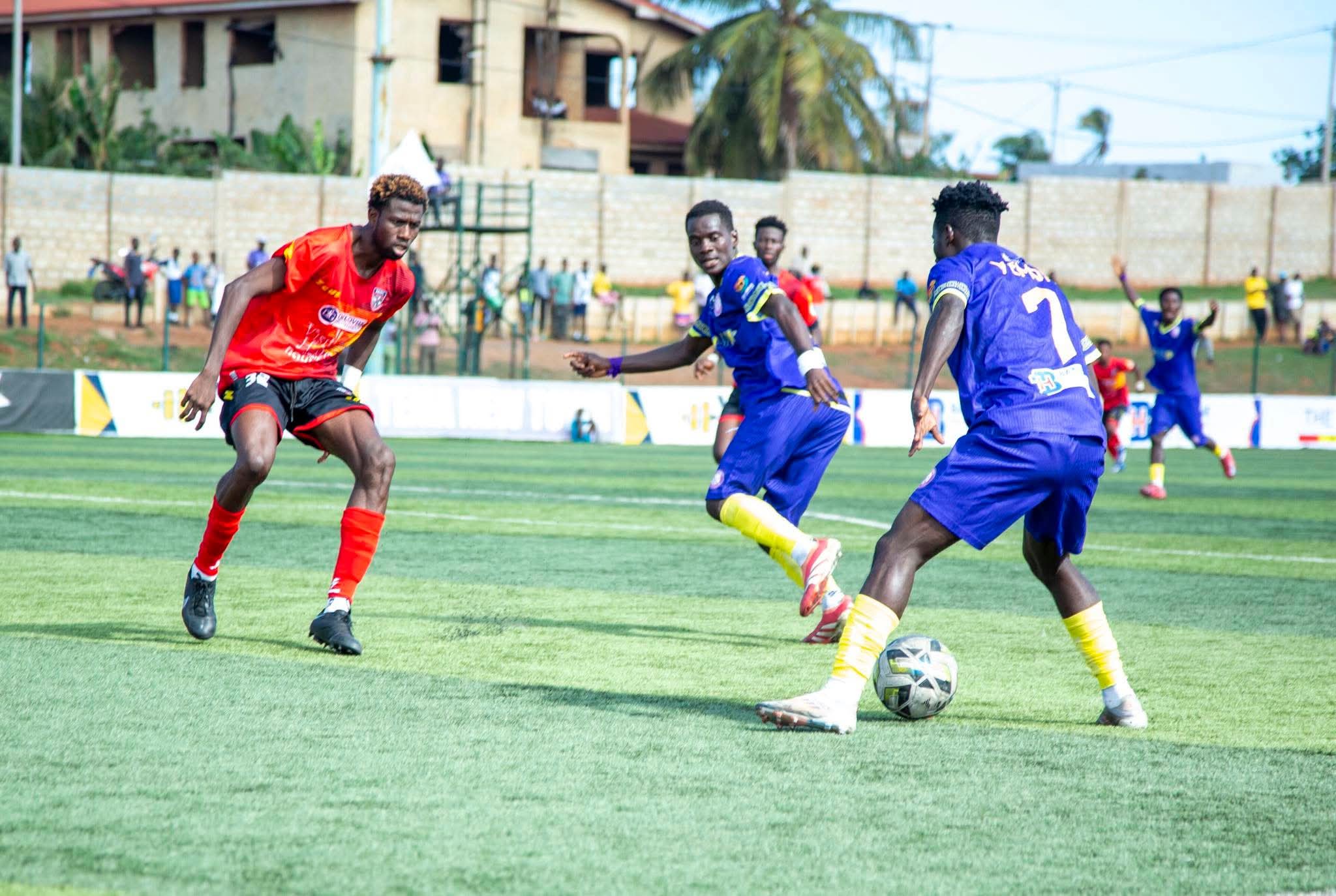 Vision FC break winless start with clinical second-half display against Hohoe United