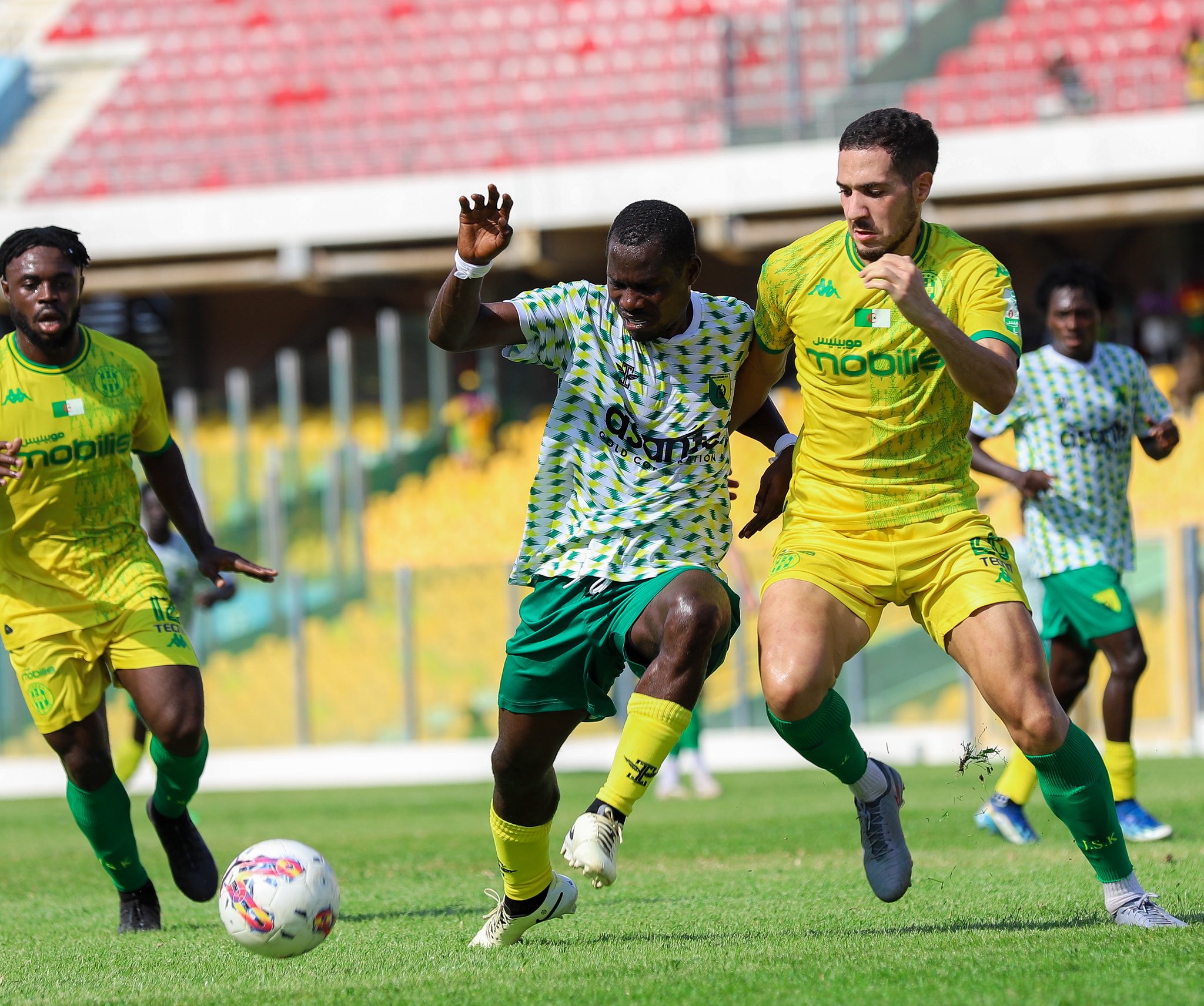 JS Kabylie sink GoldStars 2-0 in CAF Champions League preliminary clash