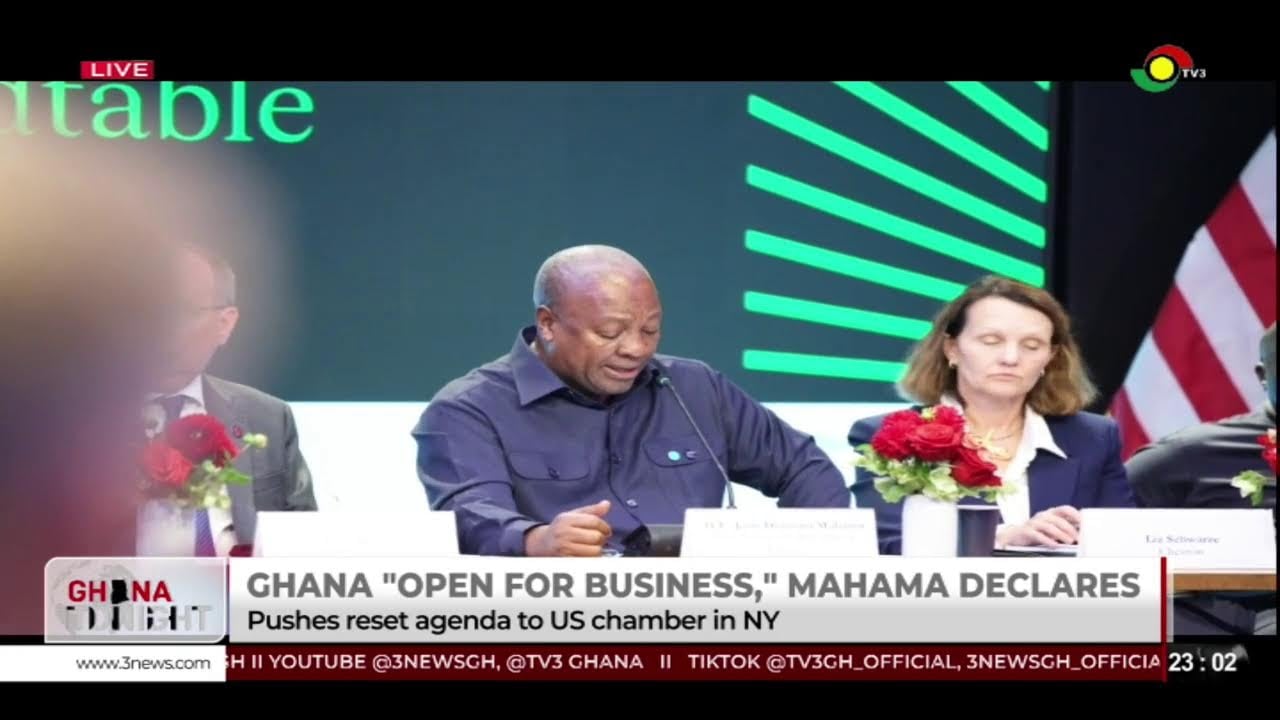 LIVE: Ghana Tonight with Alfred Ocansey || 24 – 09 – 2025