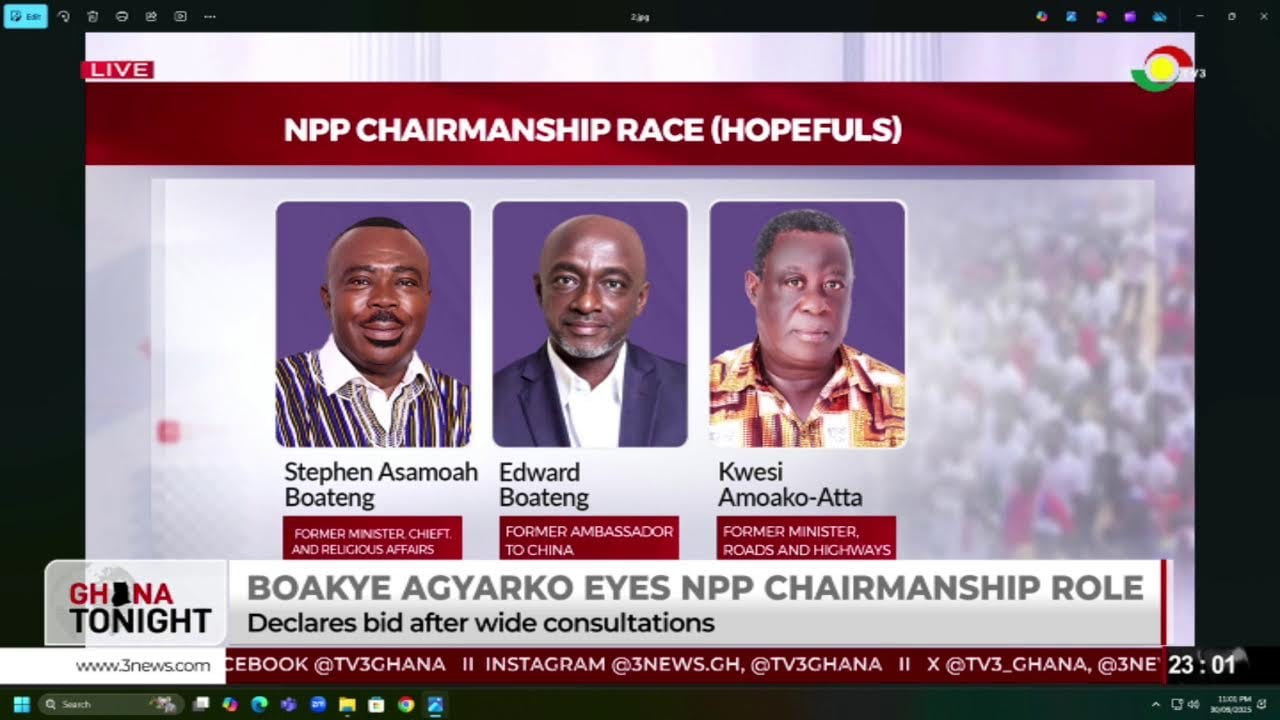 LIVE: Ghana Tonight with Alfred Ocansey || 30 – 09- 2025