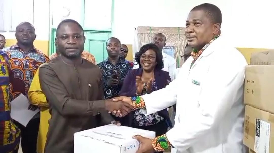 Health Minister supports Ga North Municipal Hospital with medical equipment