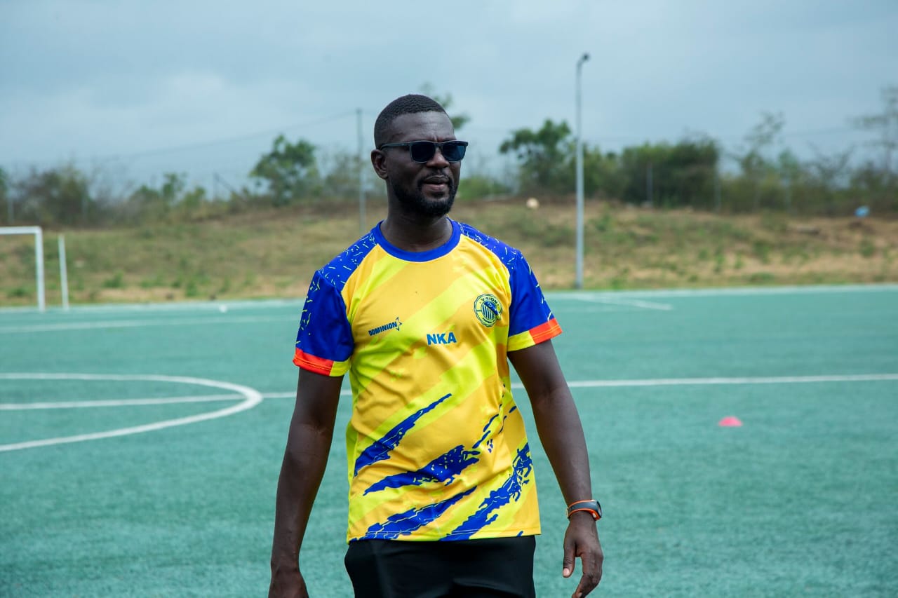Vision FC coach Nana Agyemang sets ambitious top eight target