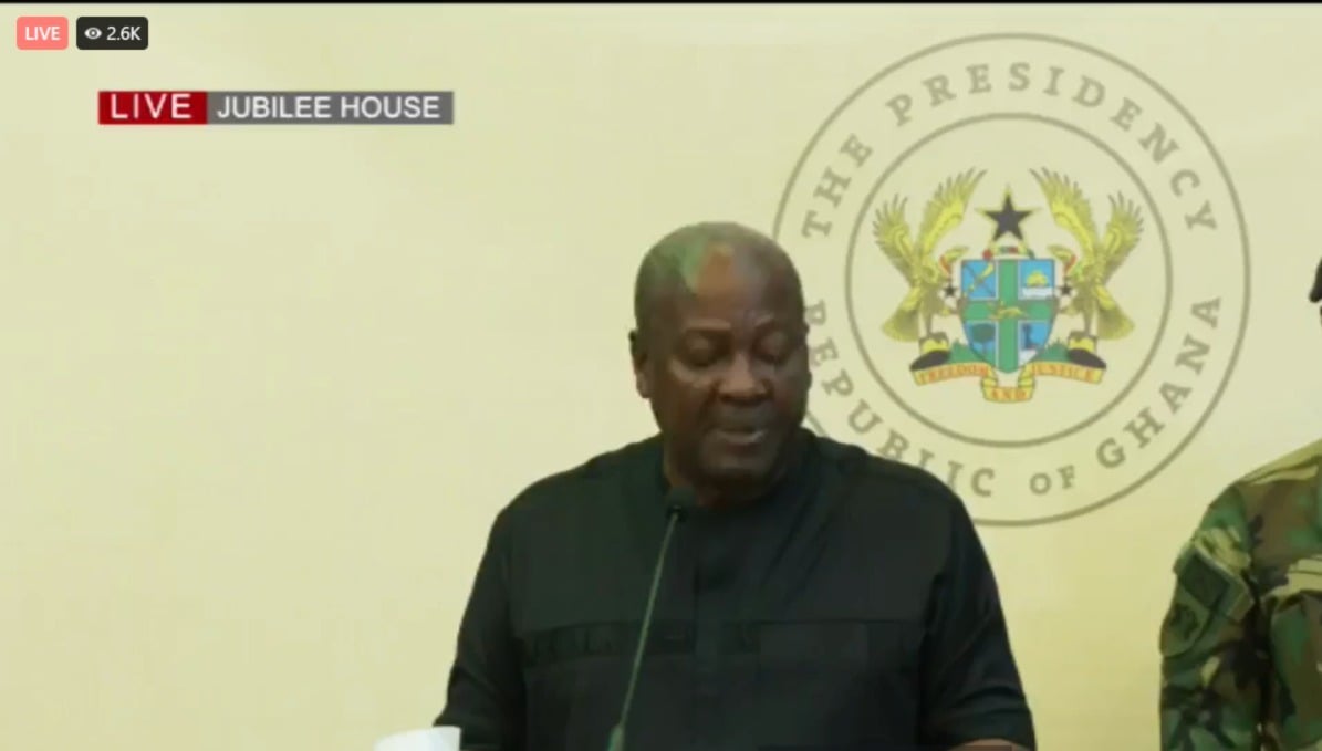 It’s not true excavators are being released to owners at night – Pres. Mahama