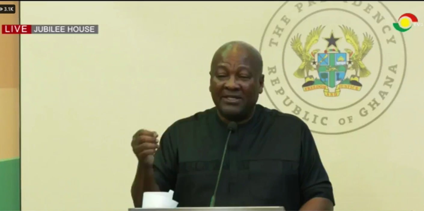 There will be no interference in investigations and prosecutions of suspects – Mahama assures