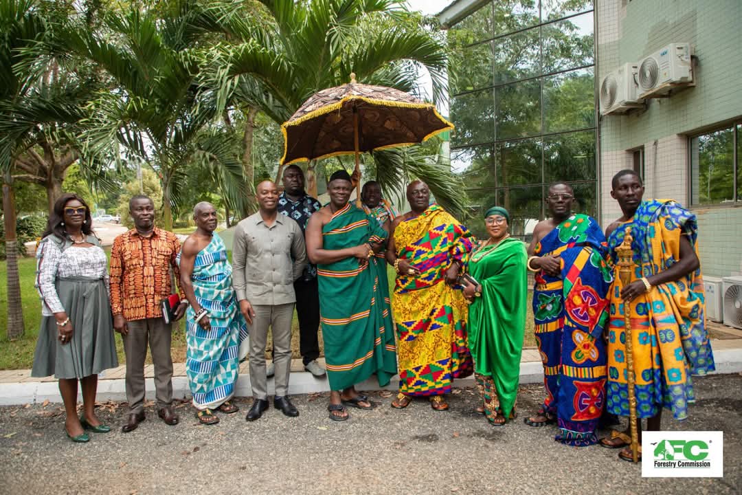Forestry Commission, Chief of Akyem Kotoku State discuss protection of forest resources
