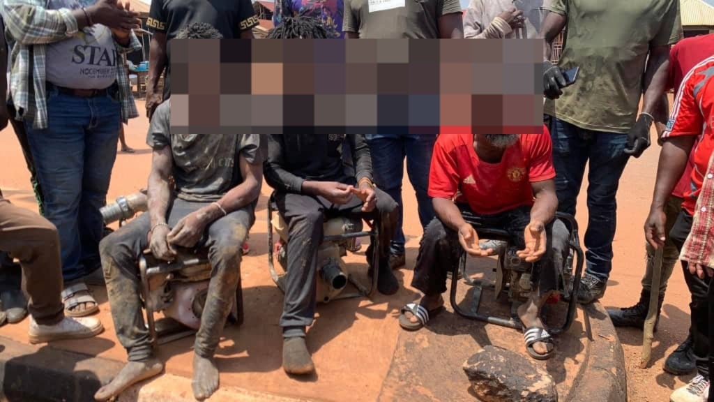 Dormaahene leads Anti-Galamsey Task Force, arrests 3 persons in major crackdown