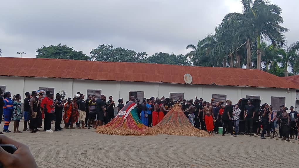 Togo and Benin delegation to Asantehemaa’s funeral showcase their culture