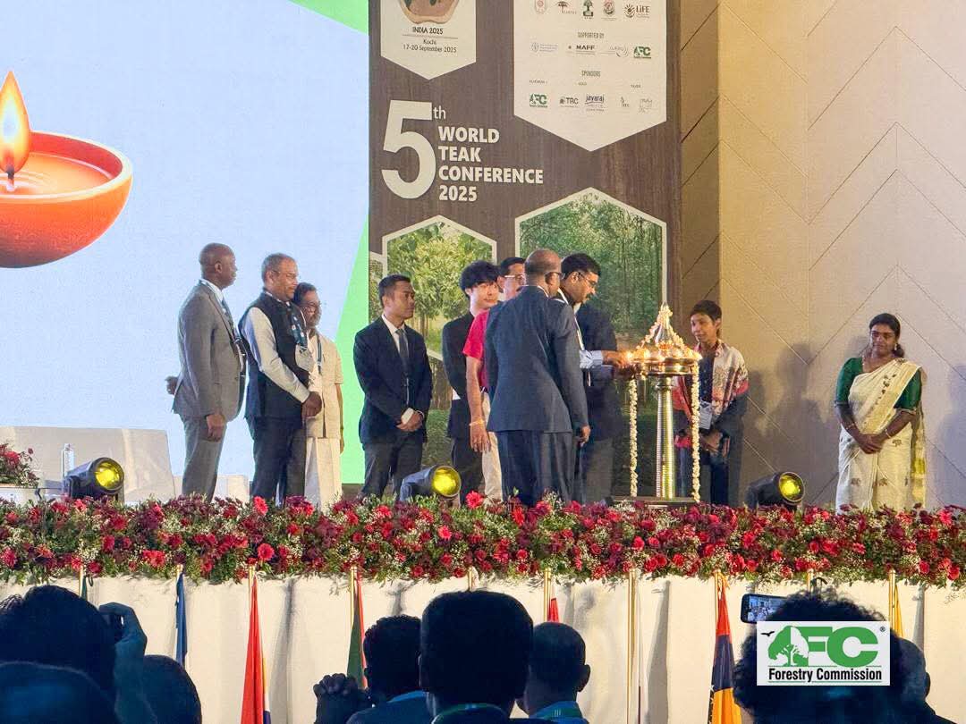 Forestry Commission boss lauds benefits of teak at 5th World Teak Congress in Kochi, India